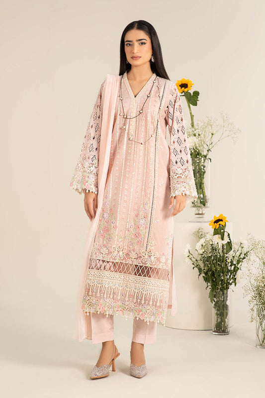 3 Piece Embroidered Lawn Suit